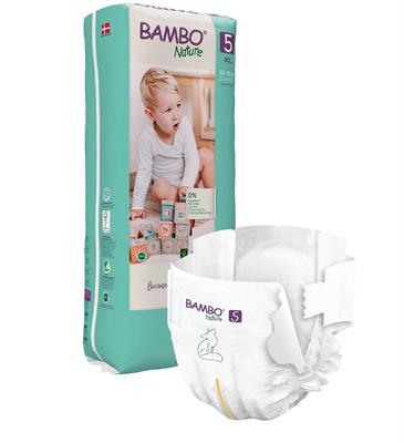 PANNOLINI BAMBO NATURE TALLPACK 5 12/18kg 44pz
