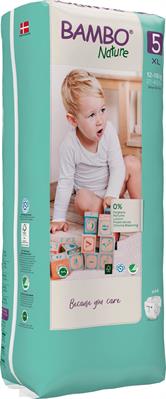 PANNOLINI BAMBO NATURE TALLPACK 5 12/18kg 44pz