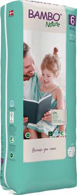 PANNOLINI BAMBO NATURE TALLPACK 6 16+kg 40pz