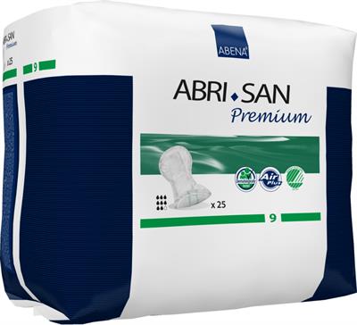 PANNOLONI SAGOMATI ABRI-SAN PREMIUM 9 8 GOCCE 25pz