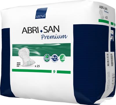 PANNOLONI SAGOMATI ABRI-SAN PREMIUM 9 8 GOCCE 25pz