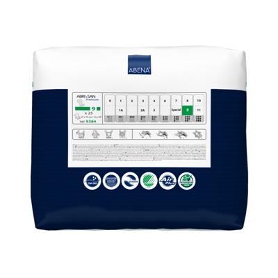 PANNOLONI SAGOMATI ABRI-SAN PREMIUM 9 8 GOCCE 25pz
