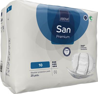 PANNOLONI SAGOMATI ABENA SAN PREMIUM 10 25pz 9 GOCCE