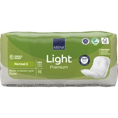 ASSORBENTI DONNA ABENA LIGHT NORMAL 2 PREMIUM 12pz