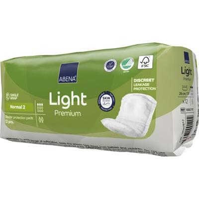 ASSORBENTI DONNA ABENA LIGHT NORMAL 2 PREMIUM 12pz