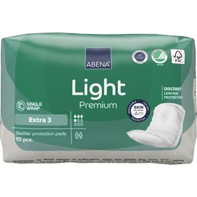 ASSORBENTI DONNA ABENA LIGHT EXTRA 3 PREMIUM 10pz 4 GOCCE