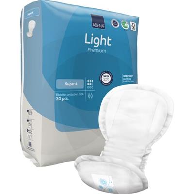 ASSORBENTI DONNA ABENA LIGHT PREMIUM SUPER 4 30pz 5 GOCCE