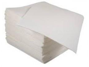 TOVAGLIOLO BIANCO 2 VELI 33x33cm 50pz