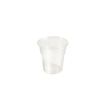 BICCHIERE TRASPARENTE PLA 200cc 50pz