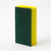 SPUGNA GIALLA CON ABRASIVO
