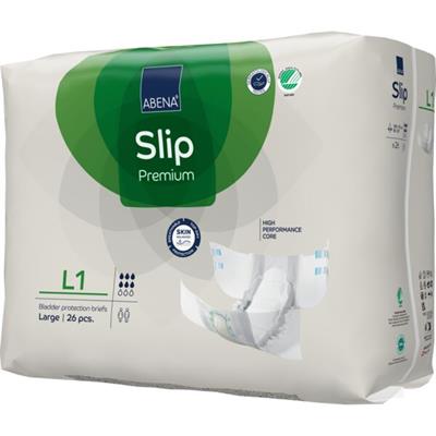 PANNOLONI SLIP PREMIUM L1 6 GOCCE 100-150cm 26pz