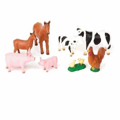 SET ANIMALI DELLA FATTORIA 8pz
