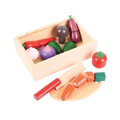 GIOCO IN LEGNO TAGLIA LA VERDURA