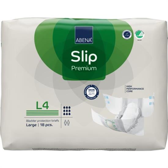 PANNOLONI SLIP PREMIUM L4 9 GOCCE 100-150cm 18pz