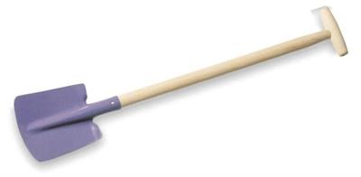 VANGA CON MANICO IN LEGNO PER BAMBINI