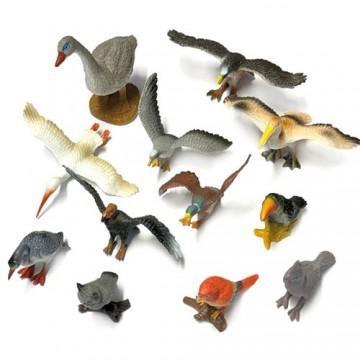 SET ANIMALI VOLATILI 12pz
