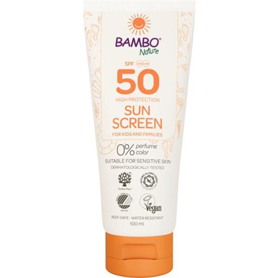 CREMA SOLARE BAMBO NATURE SPF50 100ml