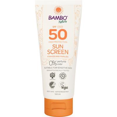 CREMA SOLARE BAMBO NATURE SPF50 100ml