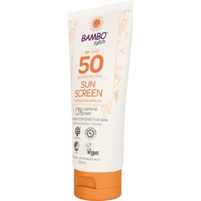 CREMA SOLARE BAMBO NATURE SPF50 100ml