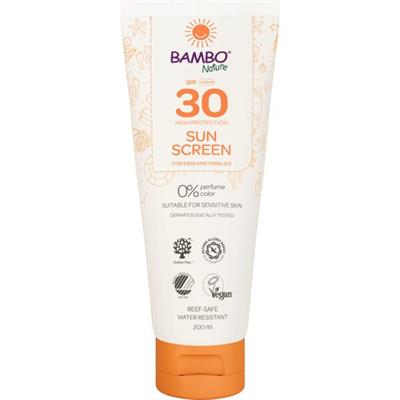 CREMA SOLARE BAMBO NATURE SPF 30 200ml