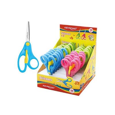 FORBICI CON RIENTRO AUTOMATICO PUNTA ARROTONDATA 13cm