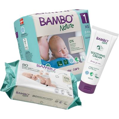 PACCO PROVA BAMBO NATURE tg.1 2/4kg