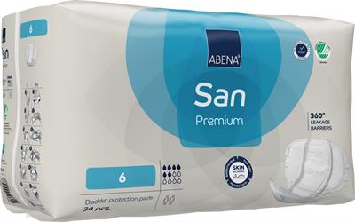 PANNOLONI SAGOMATI ABENA SAN PREMIUM 6 34pz 6 GOCCE