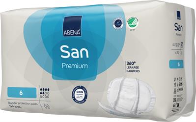 PANNOLONI SAGOMATI ABENA SAN PREMIUM 6 34pz 6 GOCCE