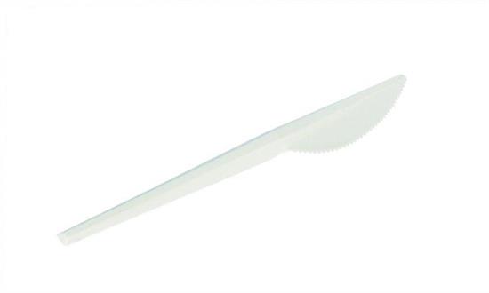 COLTELLO BIO C-PLA BIANCO 50pz