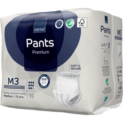PANNOLONI A MUTANDA ABENA PREMIUM M3 7 GOCCE 15pz