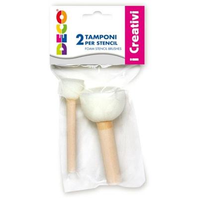 SPUGNE TAMPONI PER STENCIL ASSORTITI 2pz