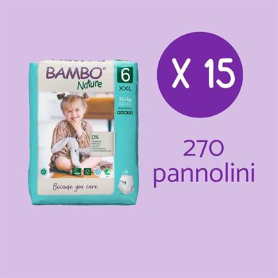PACCO PROVA PANTS BAMBO NATURE tg.6 270pz
