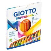 PASTELLI GIOTTO SUPERMINA 3,8mm 18pz