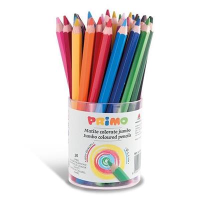 PRIMO MATITE COLORATE JUMBO 36pz