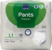 PANNOLONI A MUTANDA ABENA PANTS PREMIUM L1 6 GOCCE 15pz