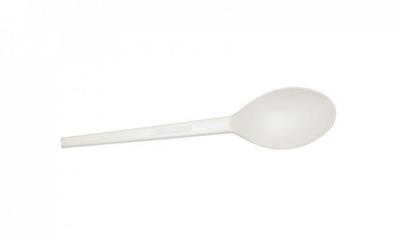CUCCHIAINO BIO BIANCO 50pz 13cm