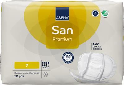 PANNOLONI SAGOMATI ABENA SAN PREMIUM 7 30pz 7 GOCCE