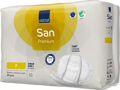 PANNOLONI SAGOMATI ABENA SAN PREMIUM 7 30pz 7 GOCCE