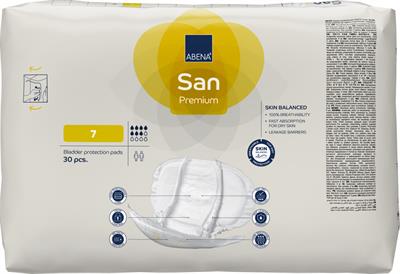 PANNOLONI SAGOMATI ABENA SAN PREMIUM 7 30pz 7 GOCCE