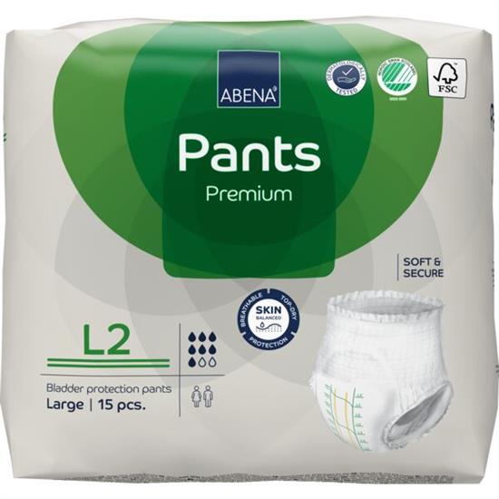 PANNOLONI A MUTANDA ABENA PREMIUM L2 7 GOCCE 15pz
