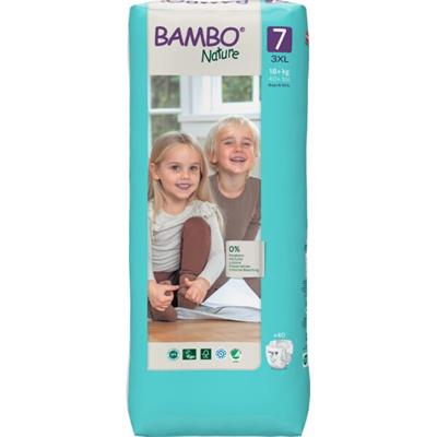 PANNOLINI BAMBO NATURE TALLPACK 7 18+kg 40pz