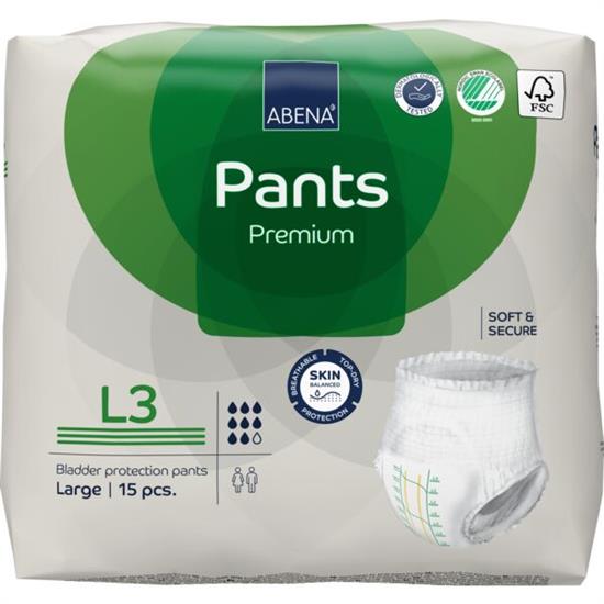 PANNOLONI A MUTANDA ABENA PREMIUM L3 7 GOCCE 15pz