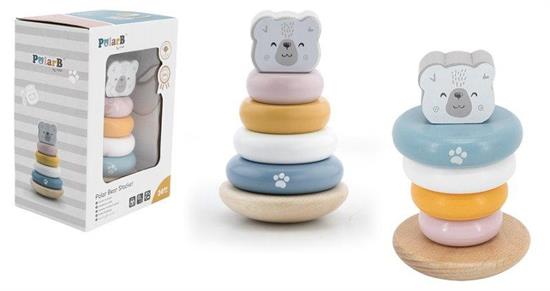 PIRAMIDE ORSETTO CON ANELLI IMPILABILI