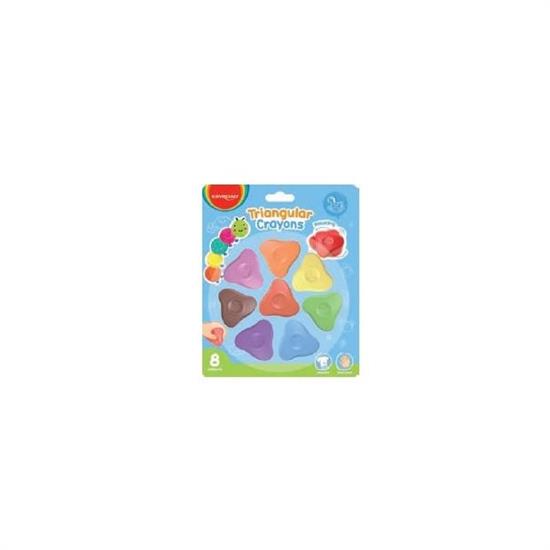 KEYROAD PASTELLI A ACERA TRIANGOLARI 8pz ASS.