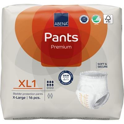 PANNOLONI A MUTANDA ABENA PREMIUM XL1 6 GOCCE 16pz