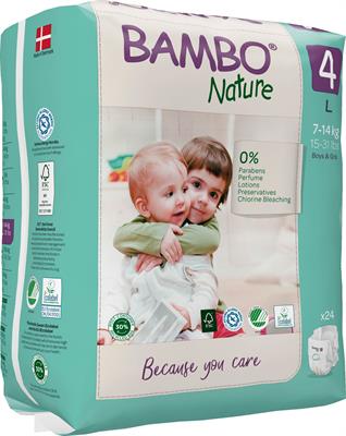 PANNOLINI BAMBO NATURE 5 12/18kg 22pz
