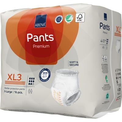 PANNOLONI A MUTANDA ABENA PANTS PREMIUM XL3 16pz 8 GOCCE