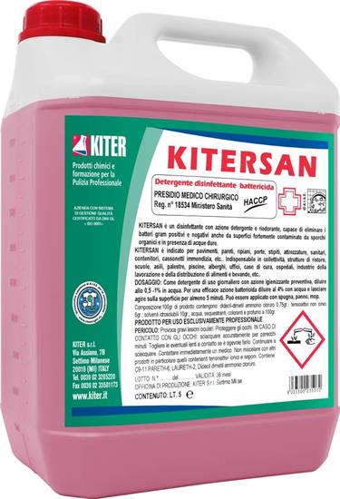 KITERSAN 5l DETERGENTE PER PAVIMENTI IGIENIZZANTE