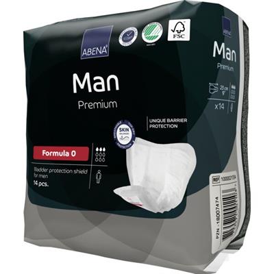 ASSORBENTI UOMO ABENA MAN FORMULA 0 PREMIUM 3 GOCCE 300ml 14pz