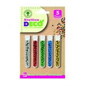 GLITTER STELLE BIO 5x10ml COLORI ASSORTITI